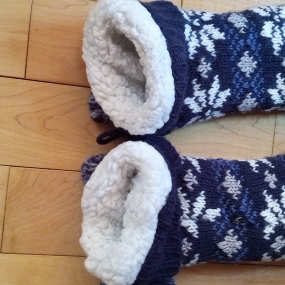 Slipper socks snowflake print - Picture 7 of 7